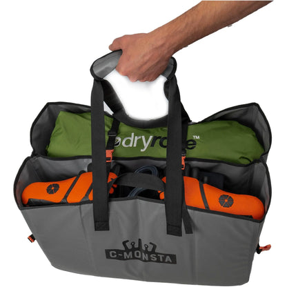 C-Monsta Split Wet Dry Wetsuit Kit Bag - Bob Gnarly Surf