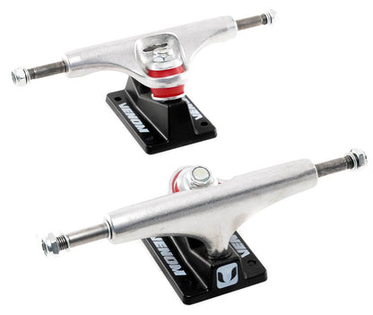 Venom Core Raw Skateboard Trucks - 5.0" / 5.25" / 5.5" trucks Venom Skateboards 5.0" Black/Raw