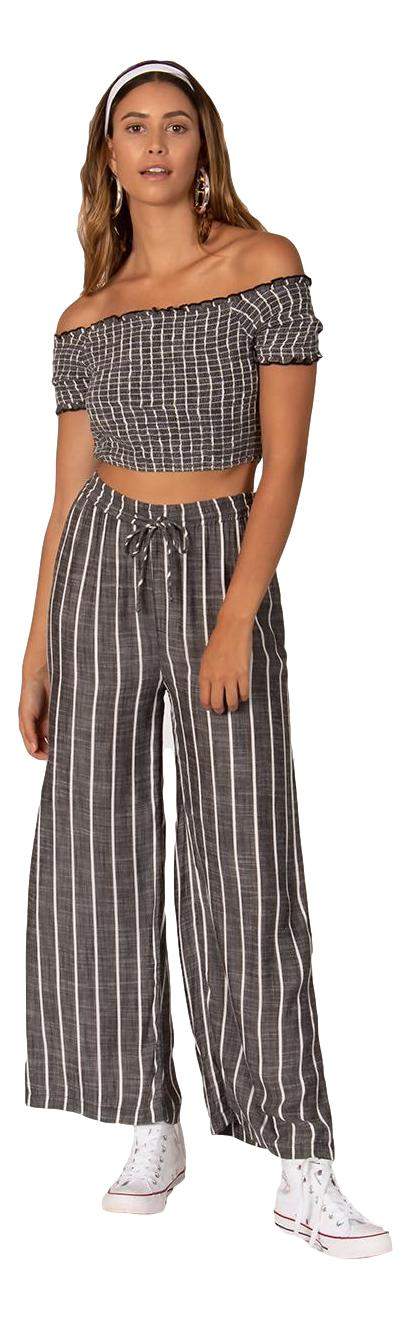 Sisstrevolution - Smocked up woven top ladies top Sisstrevolution