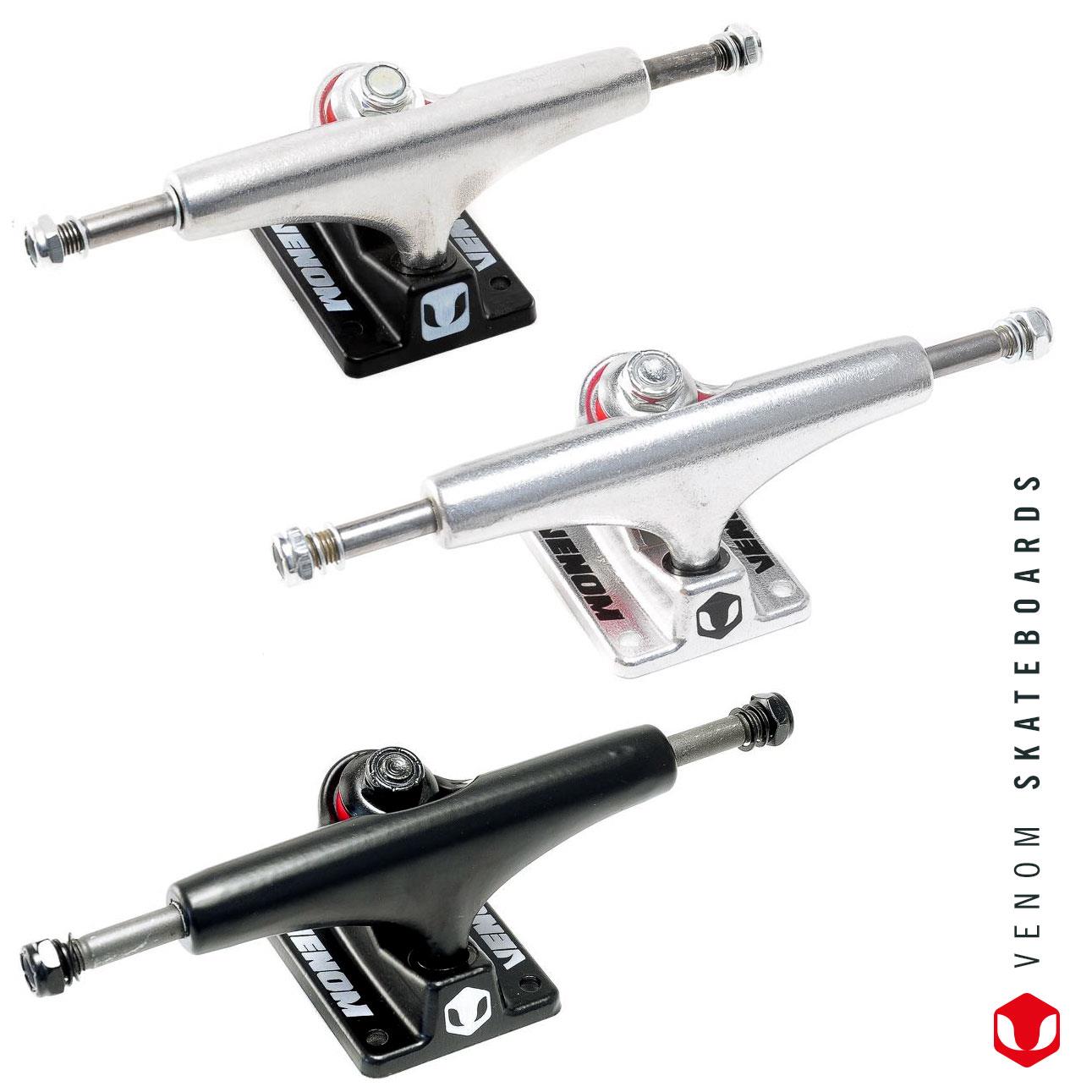 Venom Core Raw Skateboard Trucks - 5.0" / 5.25" / 5.5" trucks Venom Skateboards