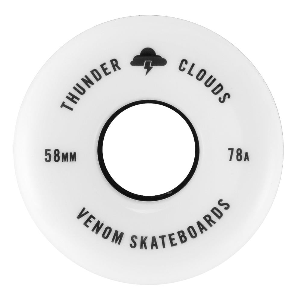 Venom Thunder Clouds All Terrain Skateboard Wheels 78a - V2 - 54/56/58/60mm wheels Venom Skateboards 58mm