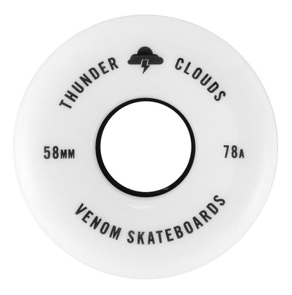 Venom Thunder Clouds All Terrain Skateboard Wheels 78a - V2 - 54/56/58/60mm wheels Venom Skateboards 58mm