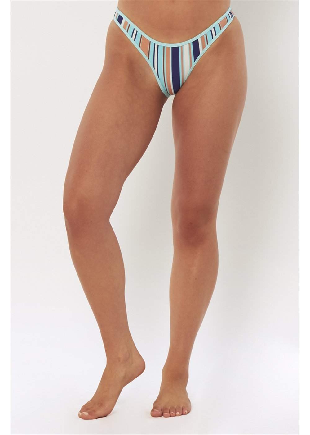 Sisstrevolution Stripe Jima Skimpy Bottom swim bottoms Sisstrevolution