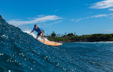 California Board Company CBC Mini Mal Soft Surfboard 8ft Wood Grain - Bob Gnarly Surf