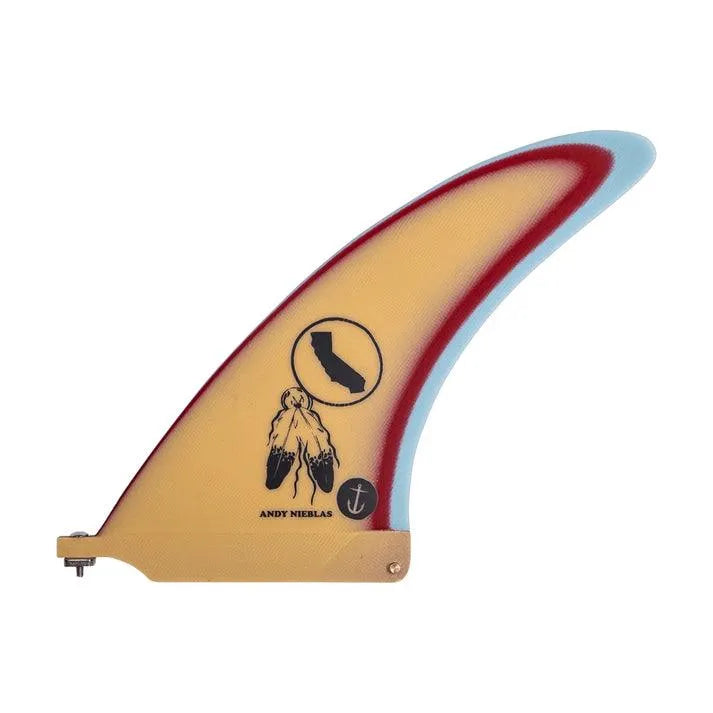 Captain Fin Co Andy Nieblas 7.5 Natural Single Fin - Bob Gnarly Surf