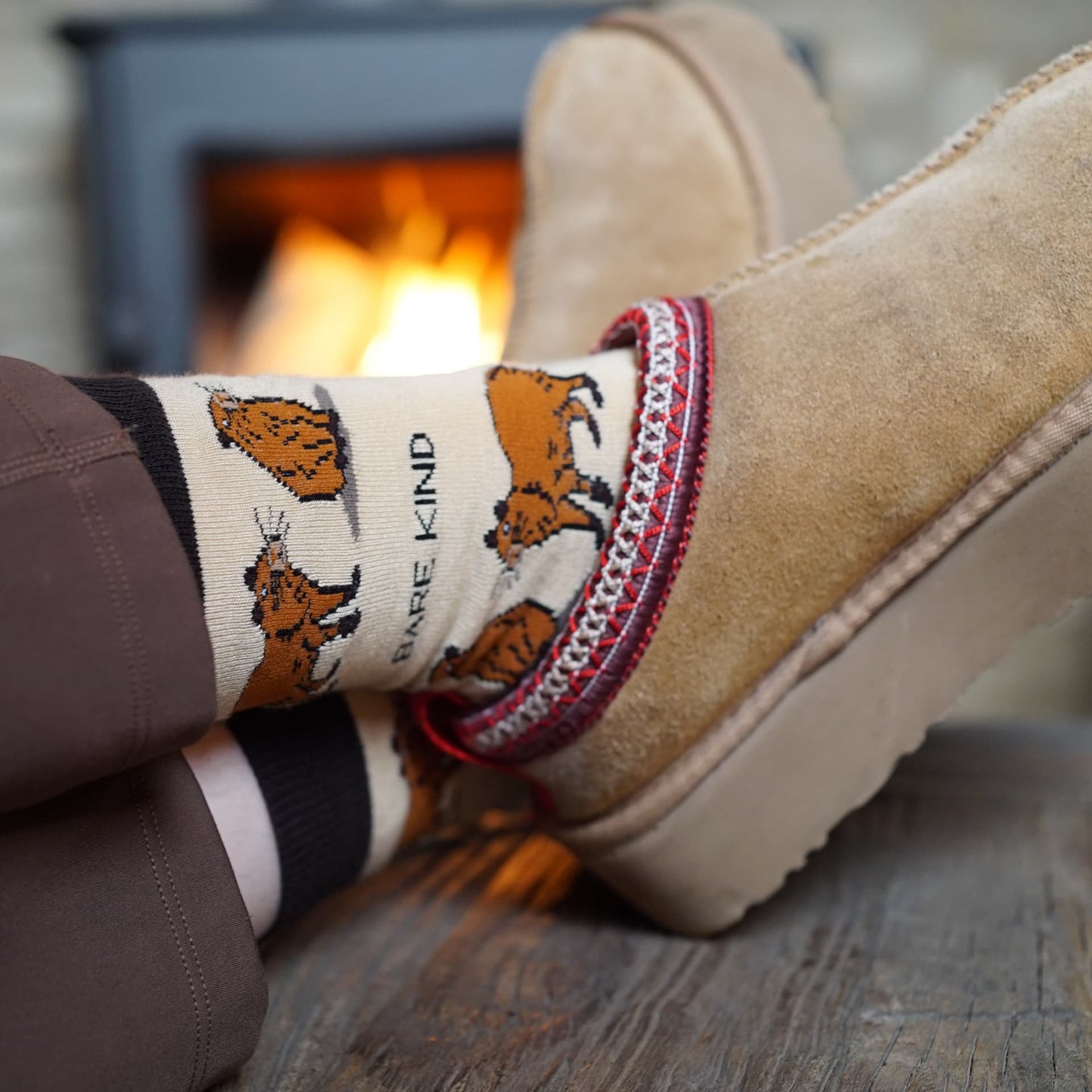 Save the Capybara Bamboo Socks Socks Bare Kind