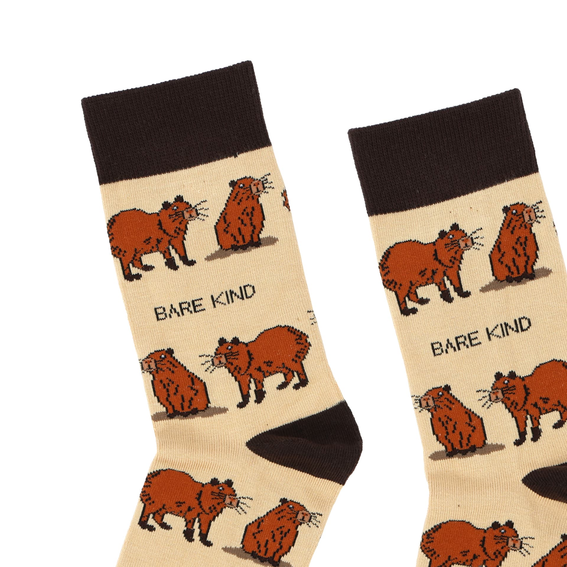 Save the Capybara Bamboo Socks Socks Bare Kind