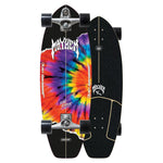 Carver 31" ...Lost Rad Ripper Tie Dye C7 Complete Surfskate - Bob Gnarly Surf