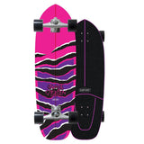 Carver 33" JOB Pink Tiger CX Complete Surfskate - Bob Gnarly Surf