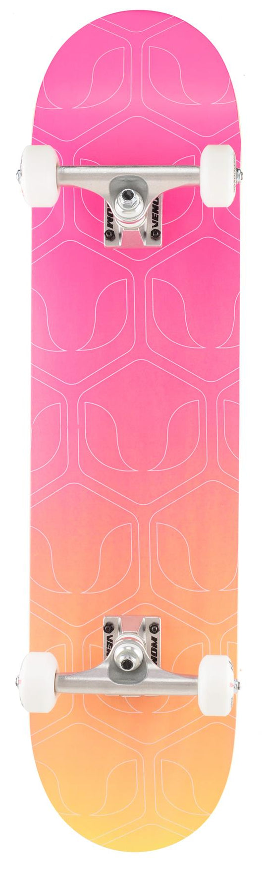 Venom Core Complete Skateboard - Outline Fade Pink - 7.75" Complete Venom Skateboards