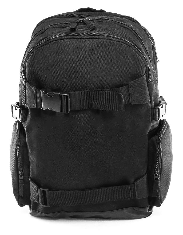 Venom Skateboards PRO Backpack with Skate Carrier - Black bag Venom Skateboards