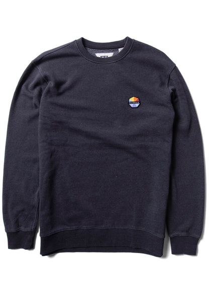 Vissla Solid Sets Eco Crew sweatshirt Vissla Charcoal XL