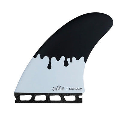 Chienville Twin + 1 shortboard fins Range