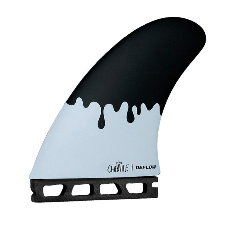 Chienville Twin + 1 shortboard fins Range