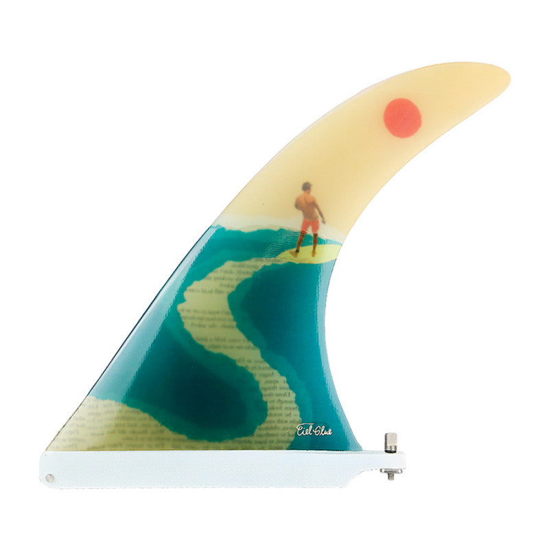 CielGlue Cream 9.75" longboard fin longboard fin Range