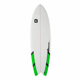 Circle One Razor Epoxy Fish Tail Thruster Surfboard - Bob Gnarly Surf