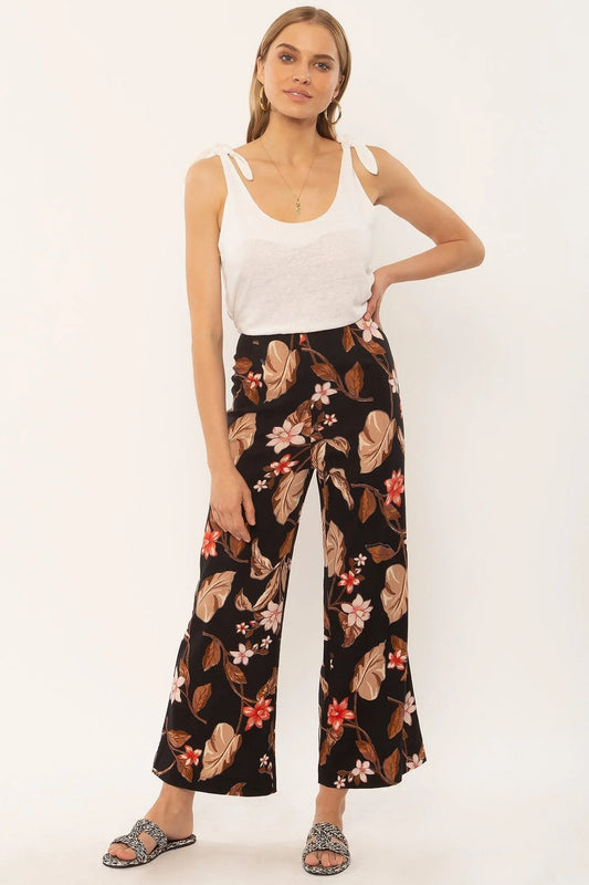Amuse society Coco Woven pant ladies trousers Amuse Black S