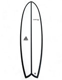 Cortez Prism Cubin Surfboard 6ft 9 - White - Bob Gnarly Surf