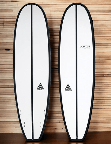 Cortez Prism Paradox Surfboard 6ft 8 - White - Bob Gnarly Surf
