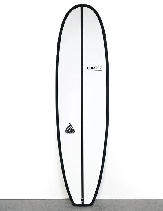 Cortez Prism Paradox Surfboard 6ft 8 - White - Bob Gnarly Surf
