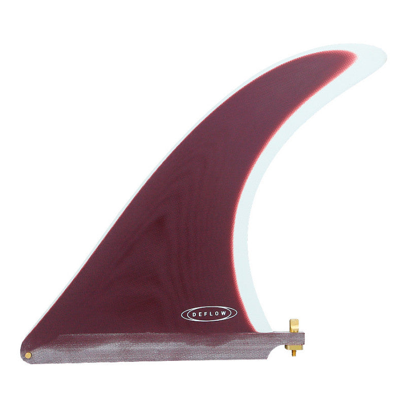 Cream 9.75" longboard fin - Dark Cherry longboard fin Range