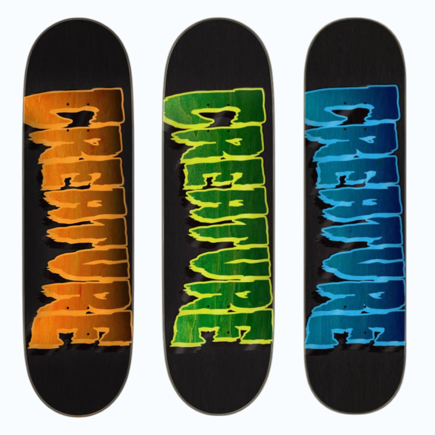 Creature Deck Logo Outline Stumps Street Creature