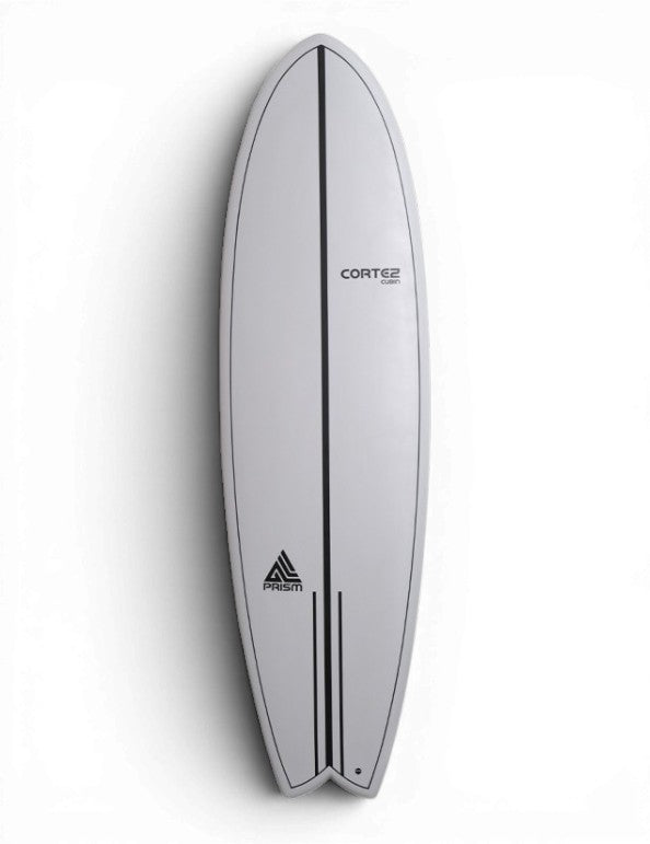 Cortez Prism Cubin Surfboard Grey 7'0" Fish Cortez