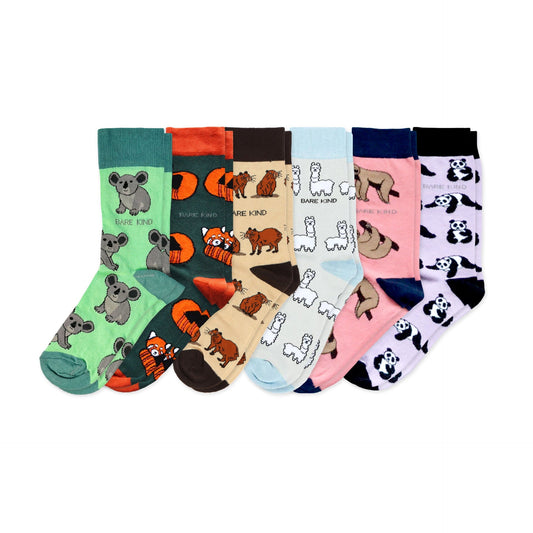 Cute & Cuddly Bamboo Sock Set Socks Bare Kind