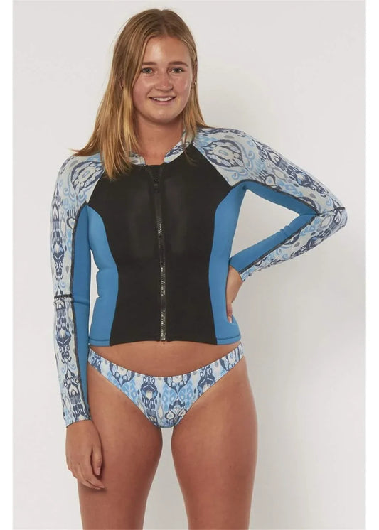Sisstrevolution summer seas neoprene jacket ladies wetsuits Sisstrevolution Ocean UK12