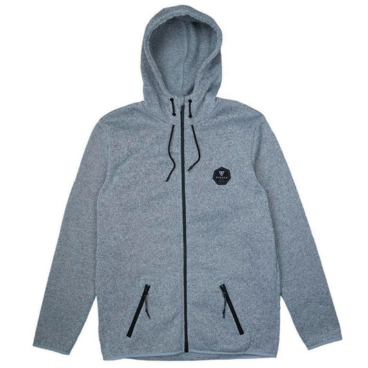 Vissla Shepen Zip Hood Fleece hooded sweatshirt Vissla Grey Heather M