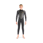 Dakine Kids Quantum Back Zip 4/3mm GBS Full Wetsuit (Black Camo / White) - Bob Gnarly Surf