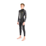 Dakine Kids Quantum Back Zip 4/3mm GBS Full Wetsuit (Black Camo / White) - Bob Gnarly Surf