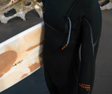 Dakine Mens Cyclone Zip Free Hooded Wetsuit 5/4mm (Black) - Bob Gnarly Surf