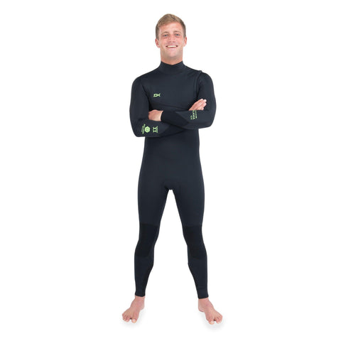 Dakine Mens Malama Zip Free 4/3mm Full Wetsuit (Black) - Bob Gnarly Surf