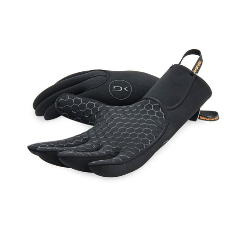 Dakine Unisex Cyclone 5mm Wetsuit Glove (Black) - Bob Gnarly Surf