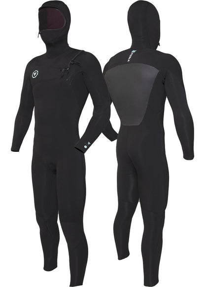 Vissla 7 Seas 4-3 full hooded chest zip 7 seas wetsuit Vissla