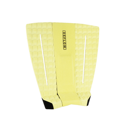 Deflow 3 Piece Pop Traction deck grip Deflow Surf acid lemon 3 piece