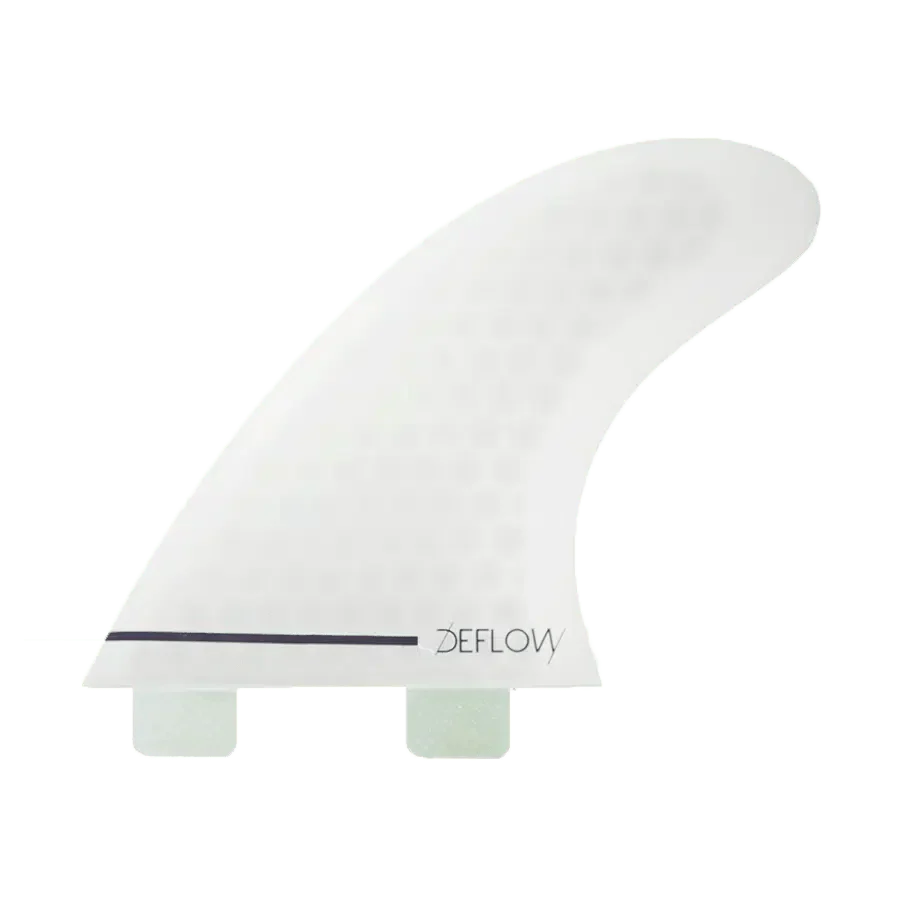 Deflow Bee thrusters shortboard fins Deflow Surf White FCS1 twin tab M