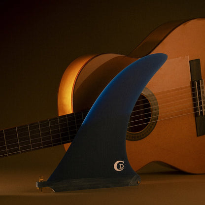 Deflow Buleria (fugue) single fin 10.5" longboard fin Deflow Surf