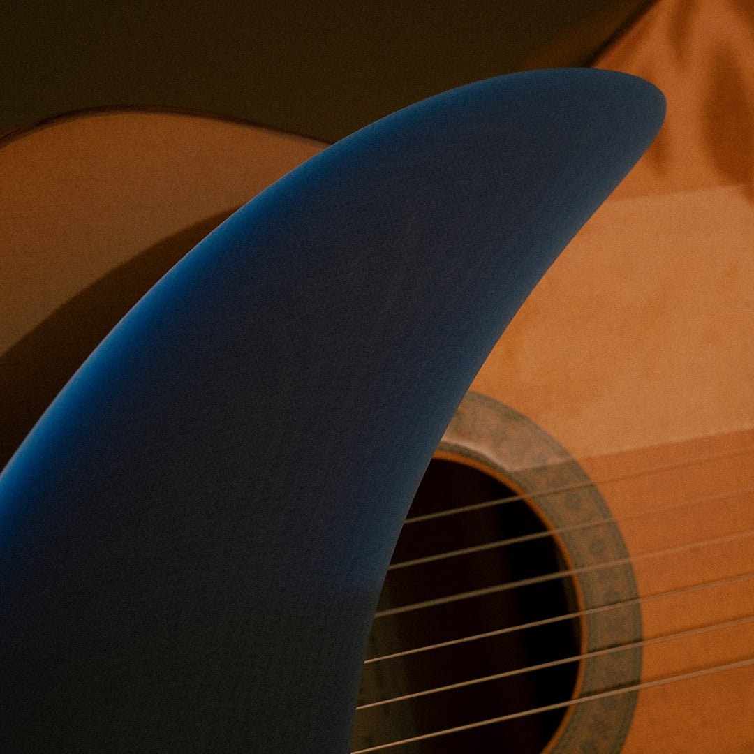 Deflow Buleria (fugue) single fin 10.5" longboard fin Deflow Surf