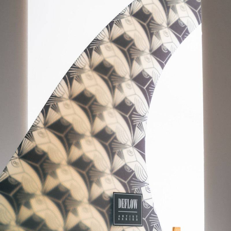 Deflow JDF COLLAB single fin longboard fin Deflow Surf