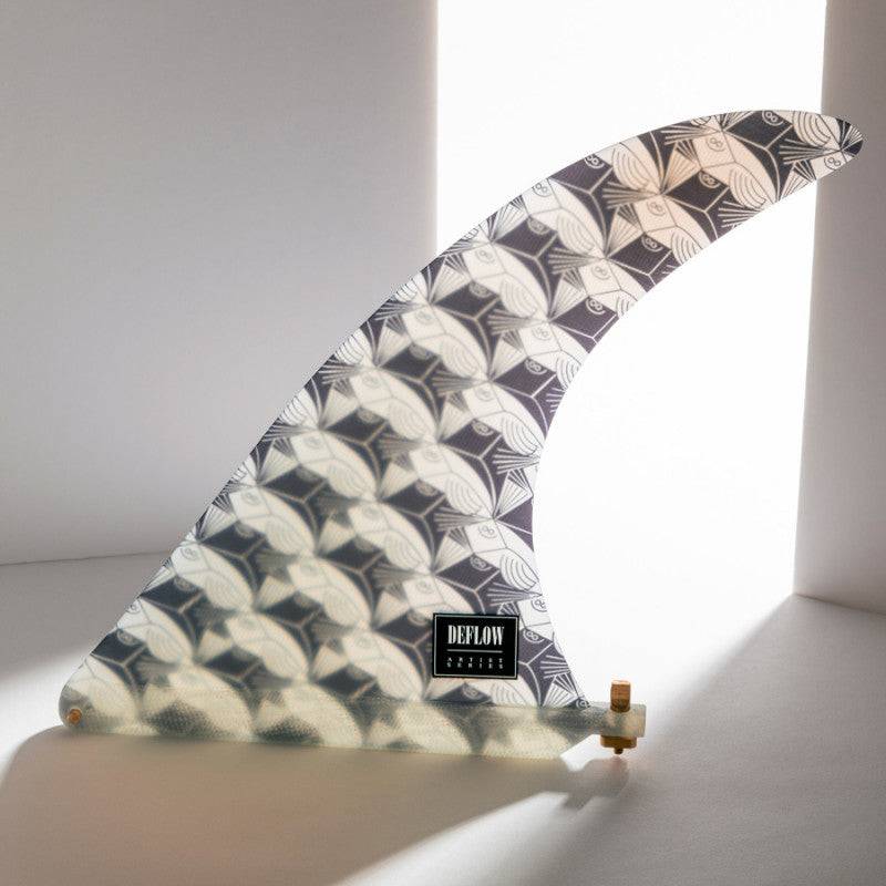 Deflow JDF COLLAB single fin longboard fin Deflow Surf