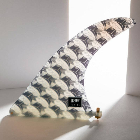 Deflow JDF COLLAB single fin longboard fin Deflow Surf