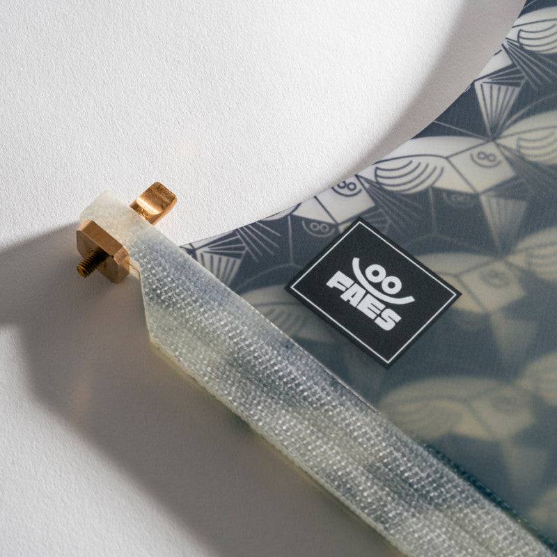 Deflow JDF COLLAB single fin longboard fin Deflow Surf