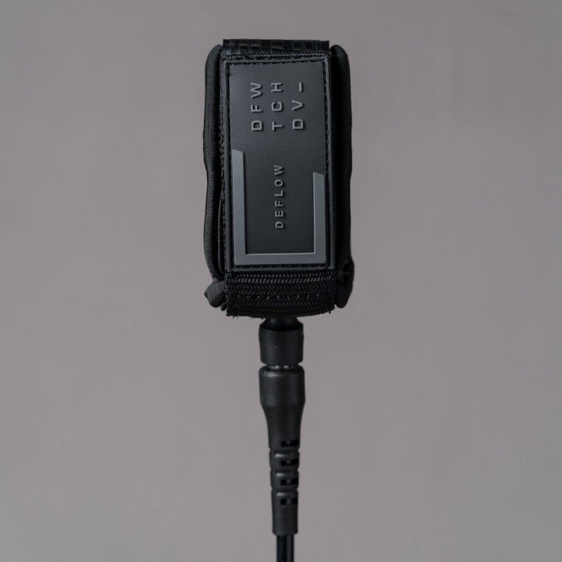 Deflow Premium leash leash Deflow Surf Black 6ft 6mm