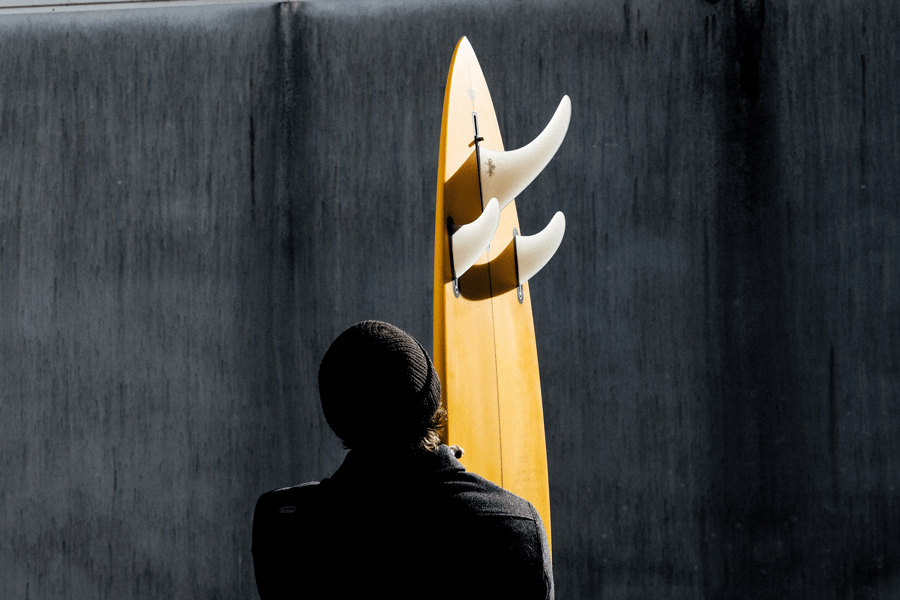 Deflow Side bites longboard fin Deflow Surf