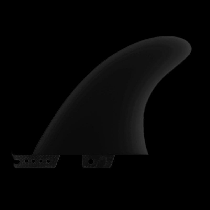 Deflow Side bites longboard fin Deflow Surf Black twin tab S