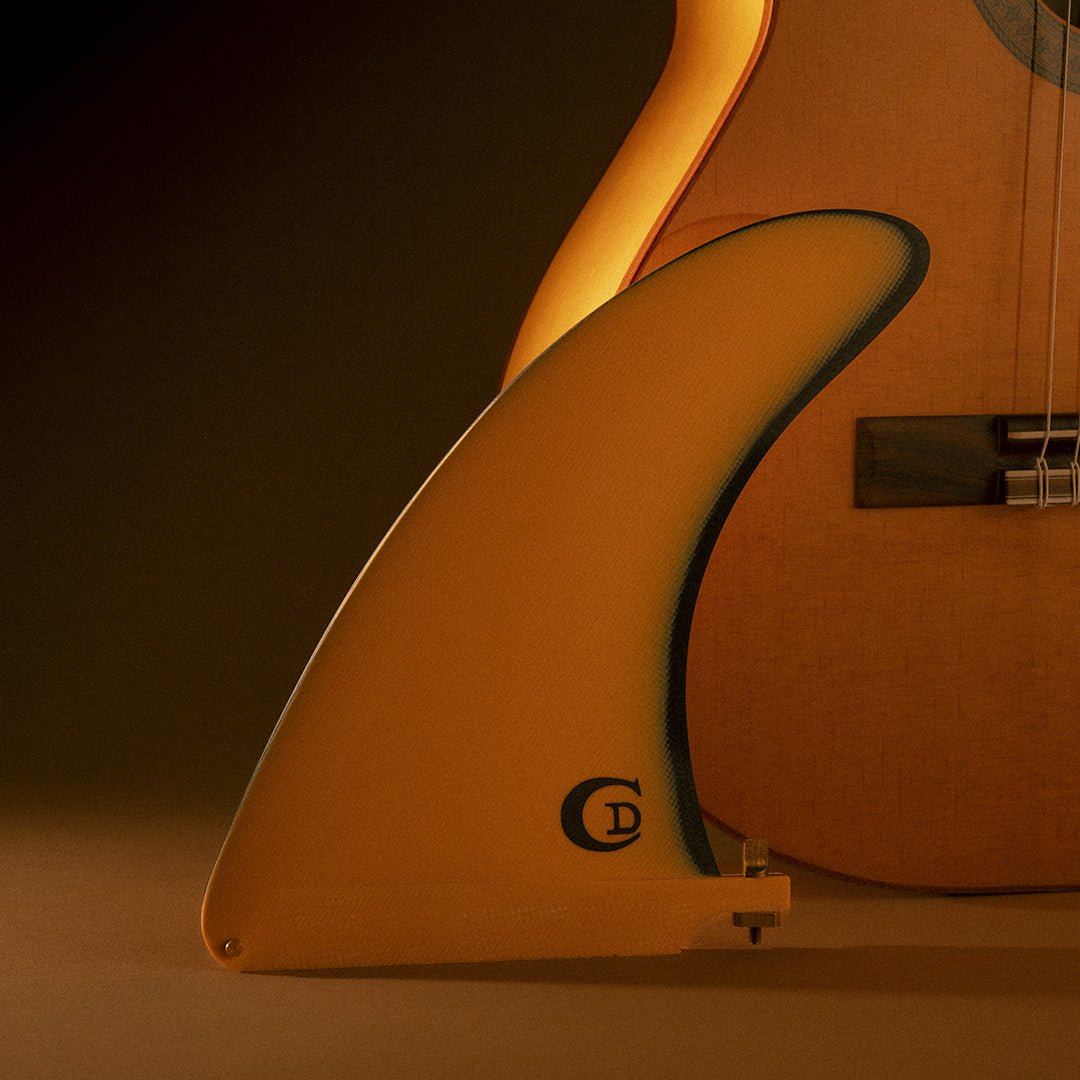 Deflow Solea (Allegro) single fin 8" longboard fin Deflow Surf