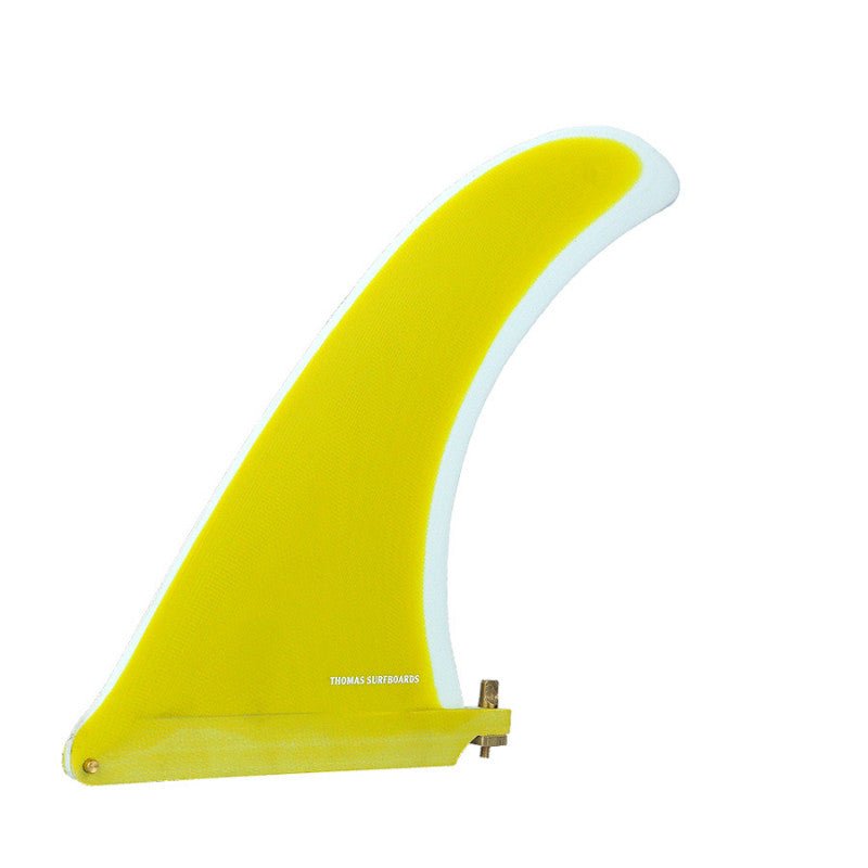 Deflow Thomas Bexon longboard fin longboard fin Deflow Surf Yellow 10" single tab