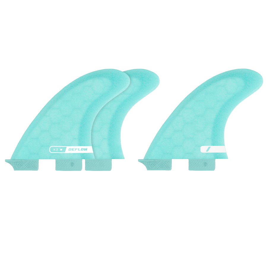 Deflow V.2 Thruster fins shortboard fins Deflow Surf